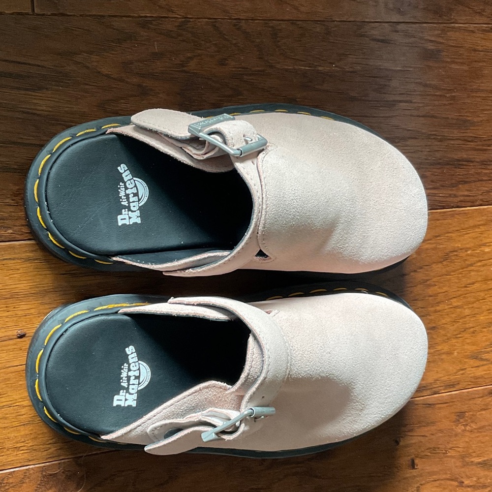 Dr. Martens Beige Slippers